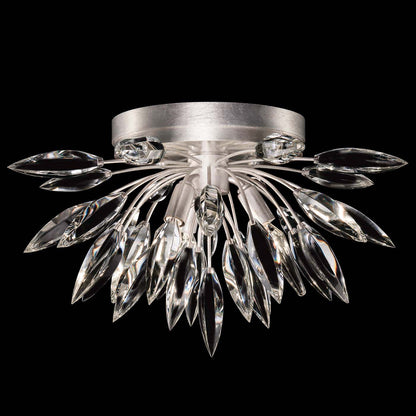 Lily Buds 3 Light 18-1/2" Wide Flush Mount Ceiling Fixture