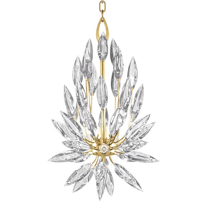 Lily Buds 3 Light 12" Wide Crystal Pendant