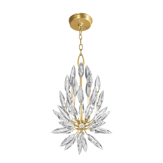 Lily Buds 3 Light 12" Wide Crystal Pendant