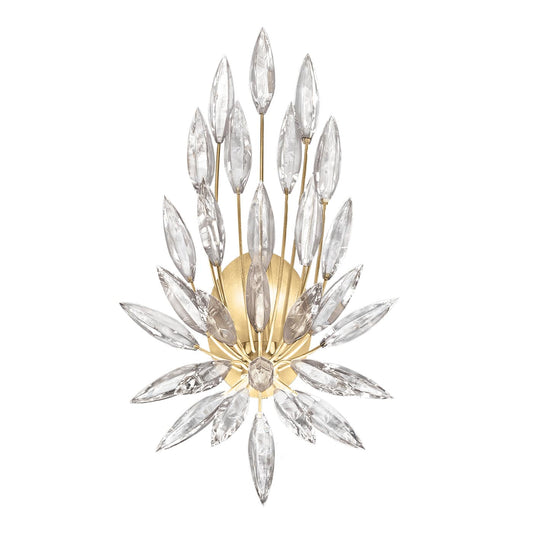 Lily Buds Single Light 22" Tall Wall Sconce