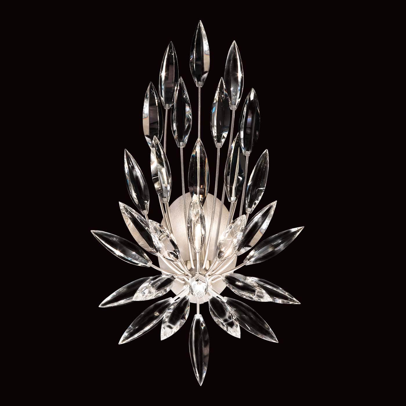 Lily Buds Single Light 22" High Wall Sconce