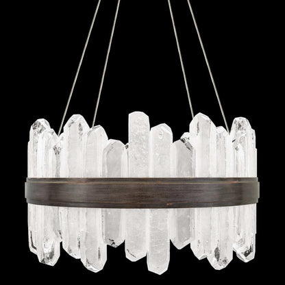 Fine Art Handcrafted Lighting Lior 2 Light 21" Wide Integrated LED Chandelier