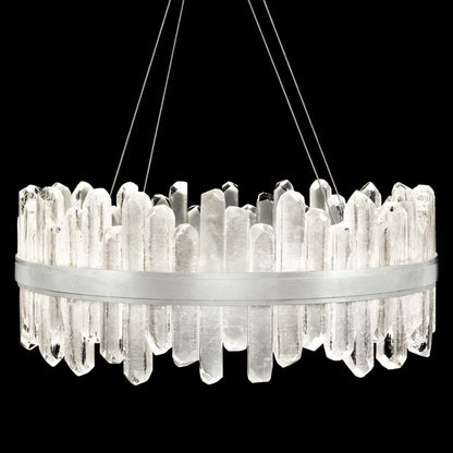 Fine Art Handcrafted Lighting Lior 2 Light 30-1/2" Wide Integrated LED Chandelier