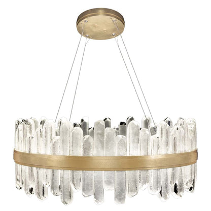 Fine Art Handcrafted Lighting Lior 2 Light 30-1/2" Wide Integrated LED Chandelier