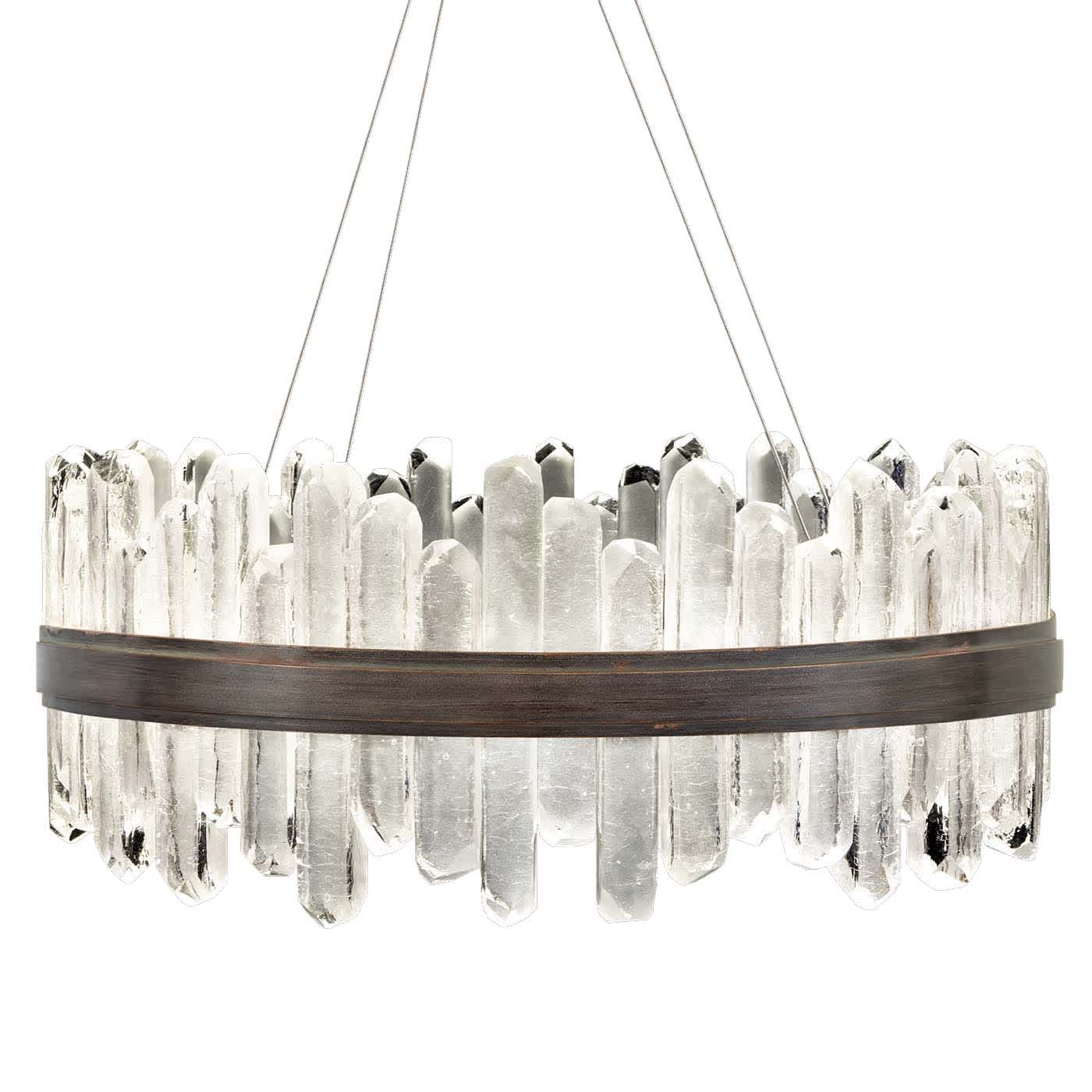 Lior 2 Light 30-1/2" Wide Integrated LED Chandelier