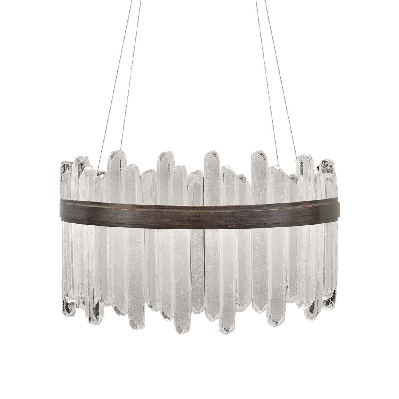 Lior 2 Light 30-1/2" Wide Integrated LED Chandelier