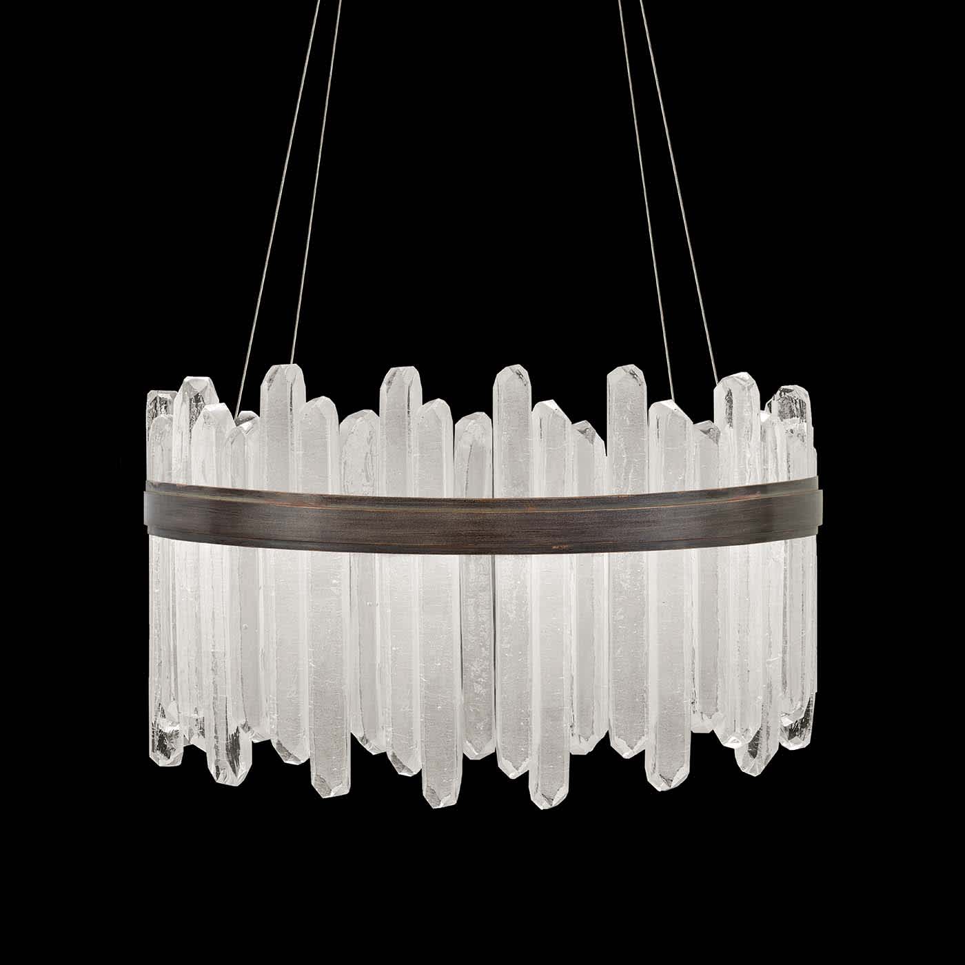 Lior 2 Light 30-1/2" Wide Integrated LED Chandelier