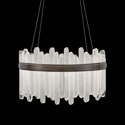 Lior 2 Light 30-1/2" Wide Integrated LED Chandelier
