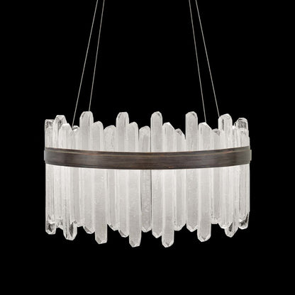 Fine Art Handcrafted Lighting Lior 2 Light 30-1/2" Wide Integrated LED Chandelier