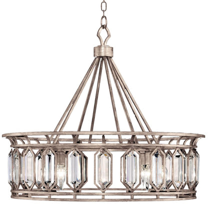 Fine Art Handcrafted Lighting Westminster 8 Light 27-3/4" High Crystal Chandelier