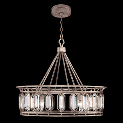 Westminster 8 Light 27-3/4" High Crystal Chandelier