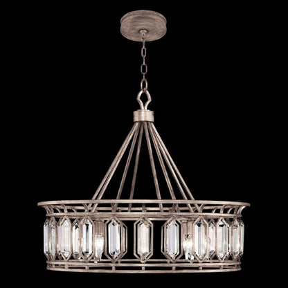 Fine Art Handcrafted Lighting Westminster 8 Light 27-3/4" High Crystal Chandelier