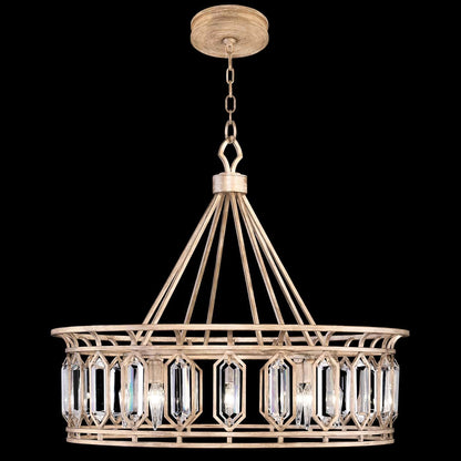 Westminster 8 Light 27-3/4" High Crystal Chandelier
