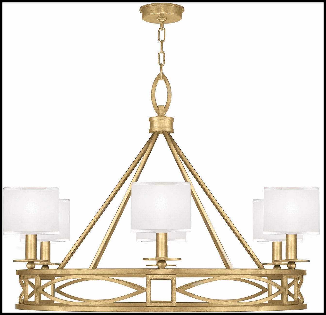 Cienfuegos 6 Light 40" Wide Ring Chandelier