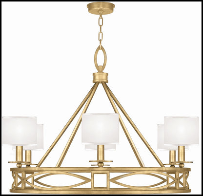 Cienfuegos 6 Light 40" Wide Ring Chandelier