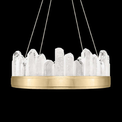 Fine Art Handcrafted Lighting Lior 7" High Integrated LED Crystal Chandelier