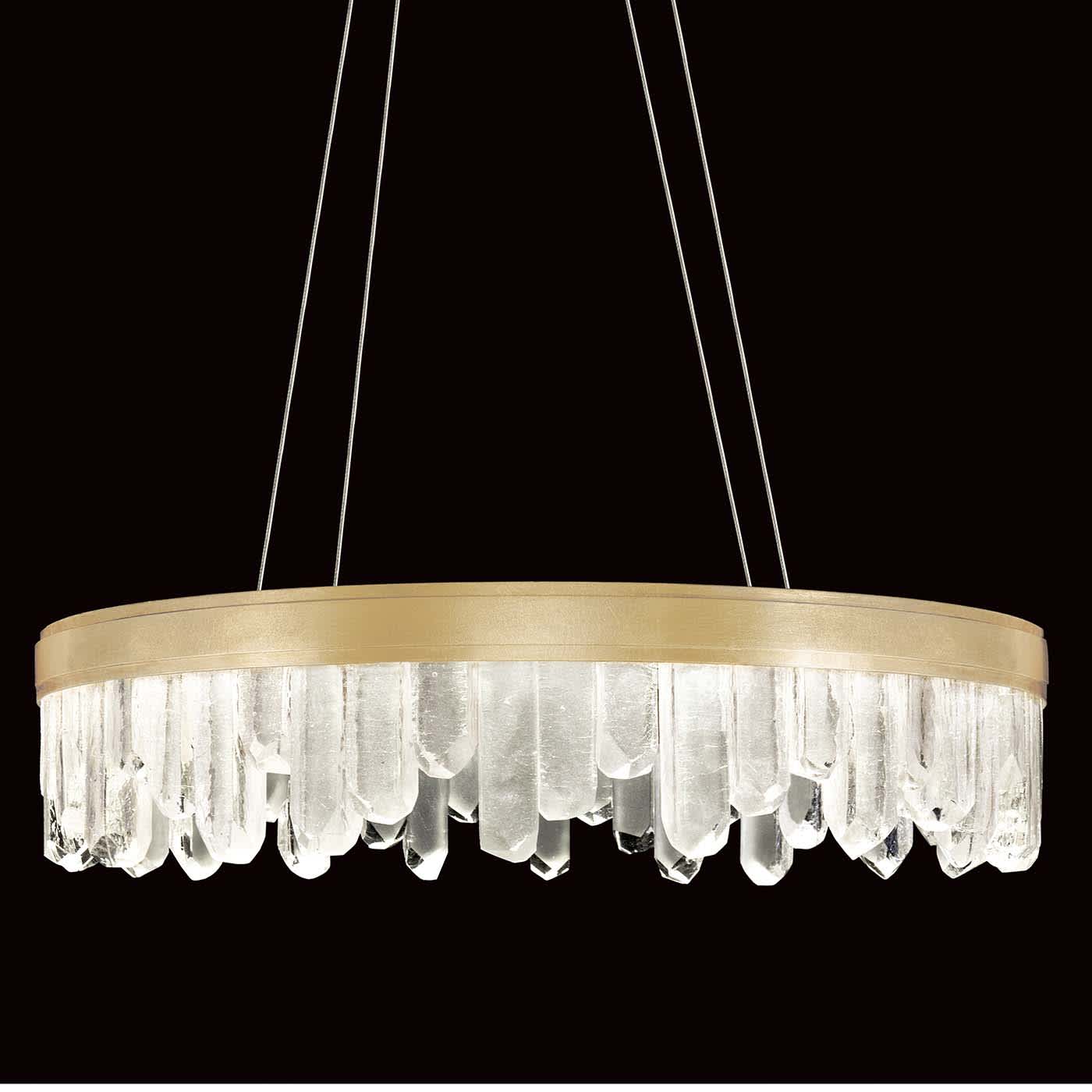 Lior 7" High Integrated LED Crystal Chandelier