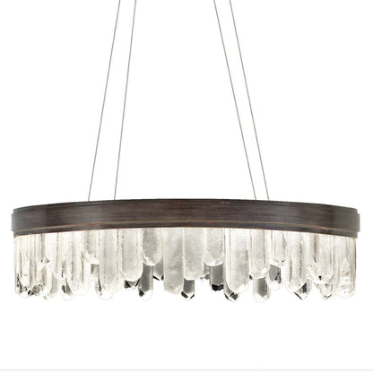 Lior 7" High Integrated LED Crystal Chandelier