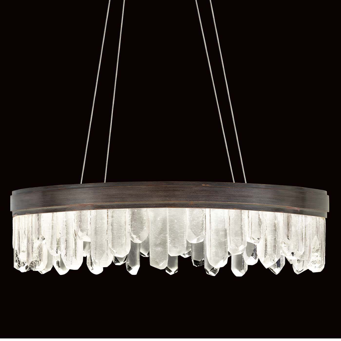 Lior 7" High Integrated LED Crystal Chandelier