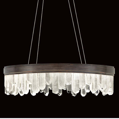 Lior 7" High Integrated LED Crystal Chandelier