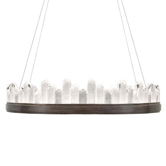 Lior 7" High Integrated LED Crystal Chandelier