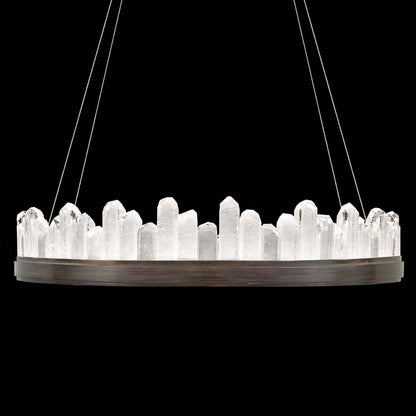 Lior 7" High Integrated LED Crystal Chandelier