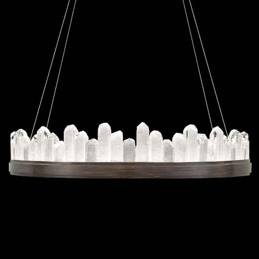Lior 7" High Integrated LED Crystal Chandelier