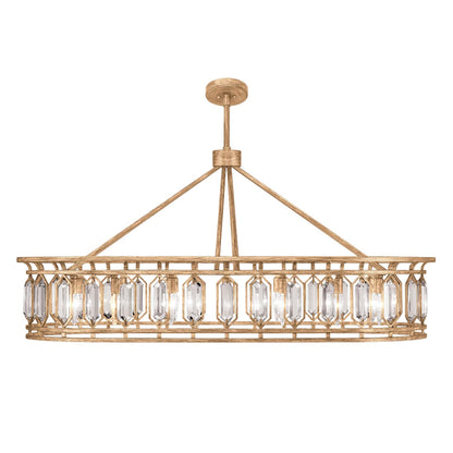 Westminster 14 Light 52" Wide Crystal Linear Chandelier