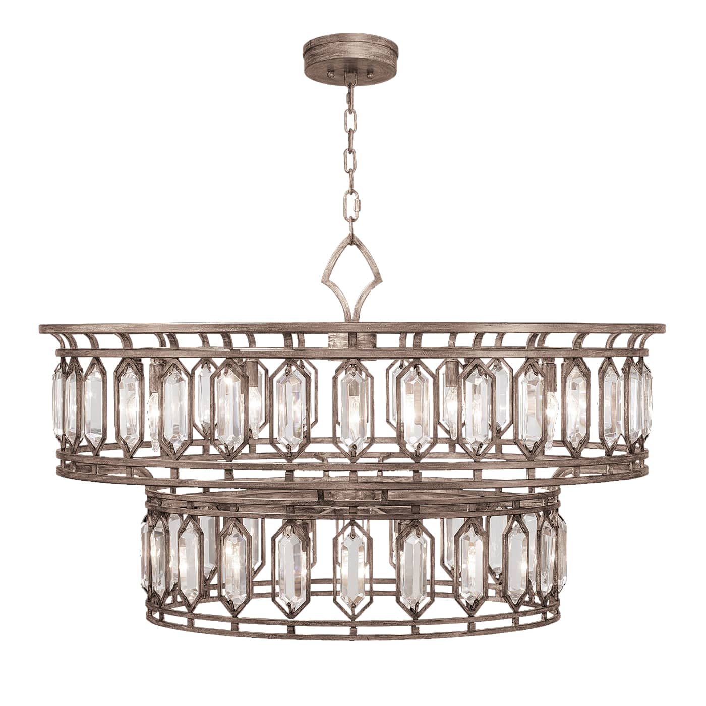 Westminster 20 Light 42" Wide Crystal Drum Chandelier