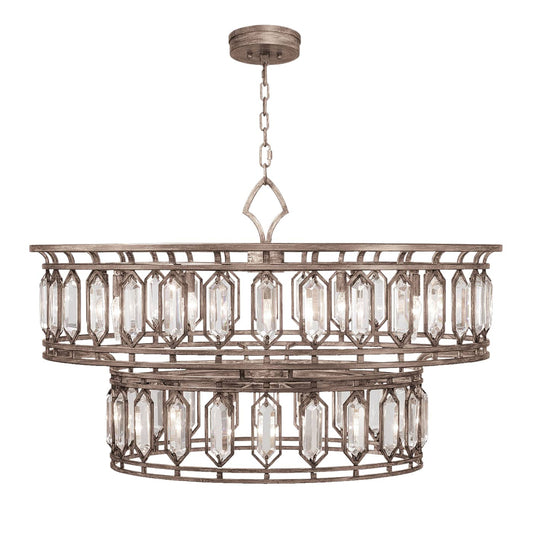 Westminster 20 Light 42" Wide Crystal Drum Chandelier