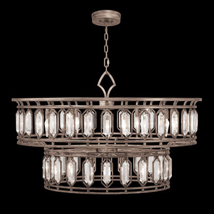 Fine Art Handcrafted Lighting Westminster 20 Light 42" Wide Crystal Drum Chandelier