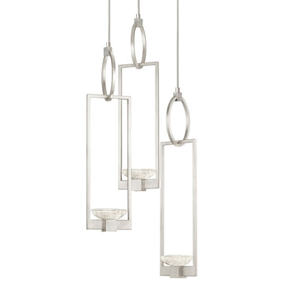 Delphi 3 Light 19" Wide LED Multi Light Pendant