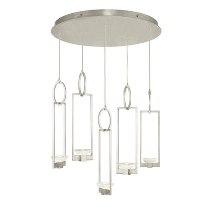 Delphi 27" Wide LED Multi Light Pendant