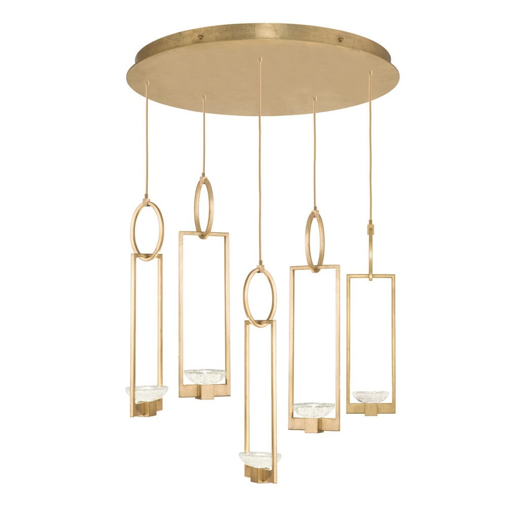 Delphi 27" Wide LED Multi Light Pendant