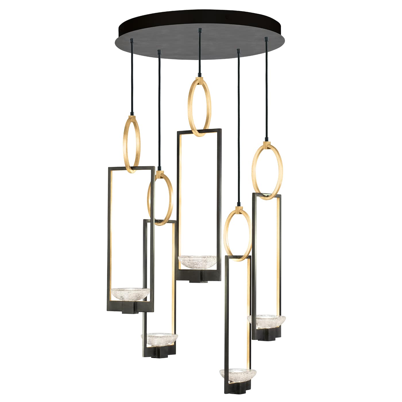 Delphi 5 Light 27" Wide LED Multi Light Pendant