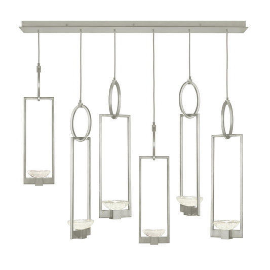 Delphi 6 Light 48" Wide LED Linear Pendant