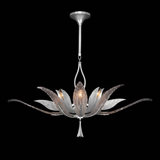 Plume 8 Light 40" Wide Crystal Chandelier