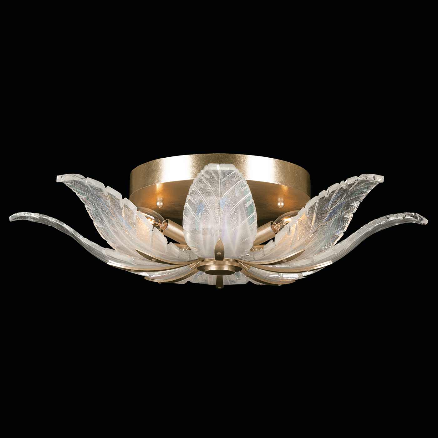 Plume 4 Light 28" Wide Semi-Flush Bowl Ceiling Fixture