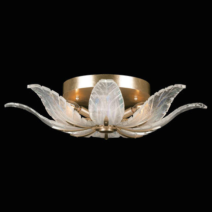 Plume 4 Light 28" Wide Semi-Flush Bowl Ceiling Fixture