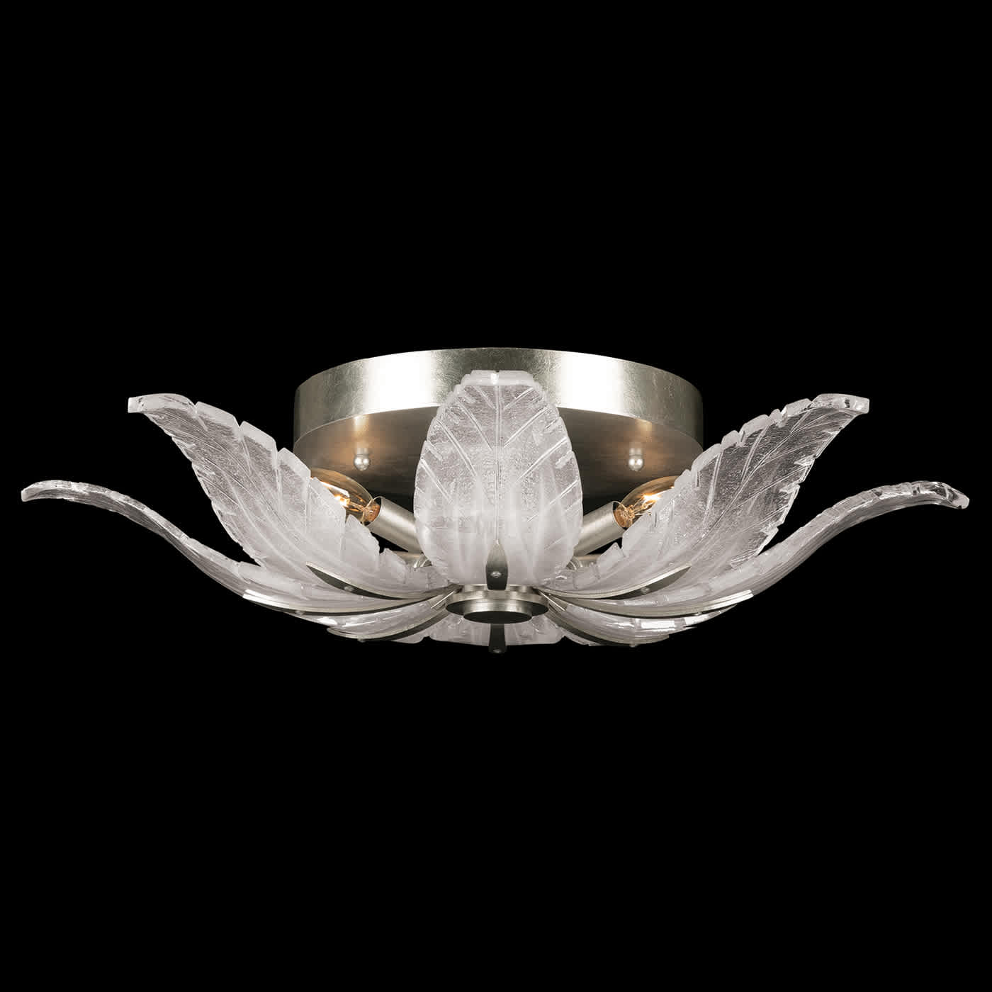 Plume 4 Light 28" Wide Semi-Flush Bowl Ceiling Fixture