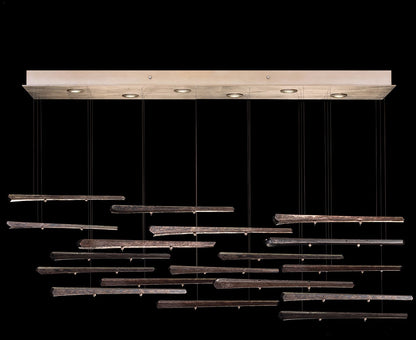 Elevate 8 Light 59" Wide LED Abstract Multi Light Pendant