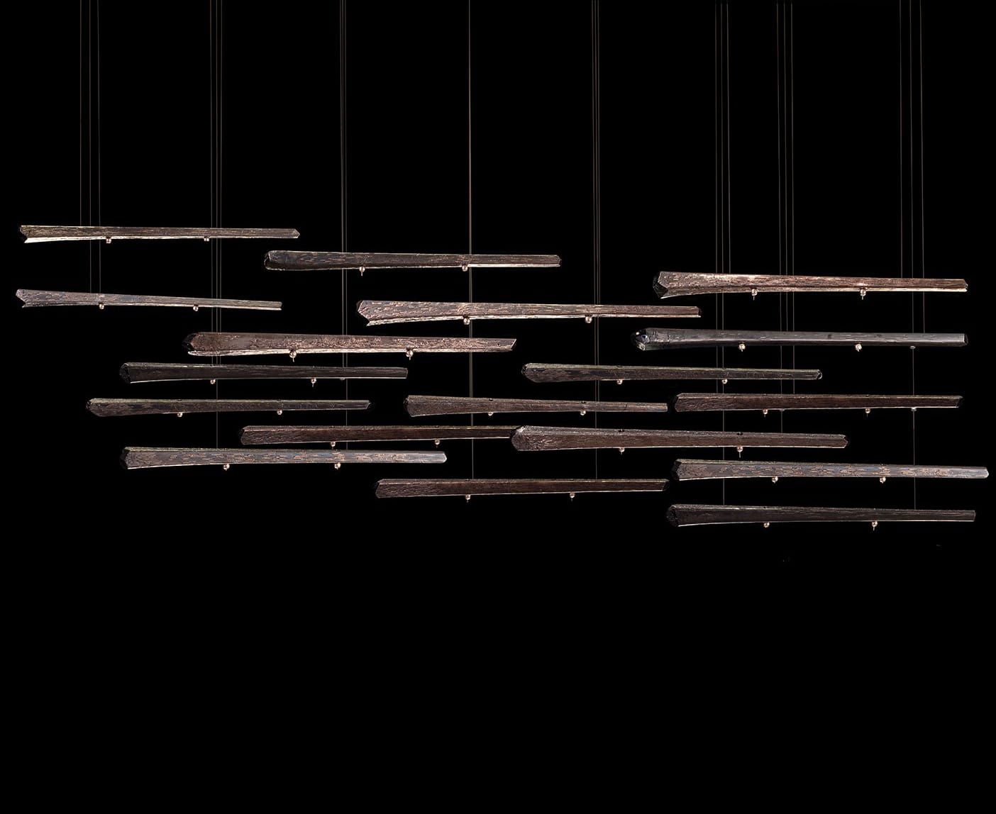 Elevate 8 Light 59" Wide LED Abstract Multi Light Pendant