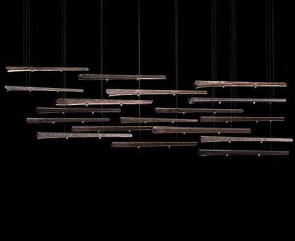 Elevate 8 Light 59" Wide LED Abstract Multi Light Pendant