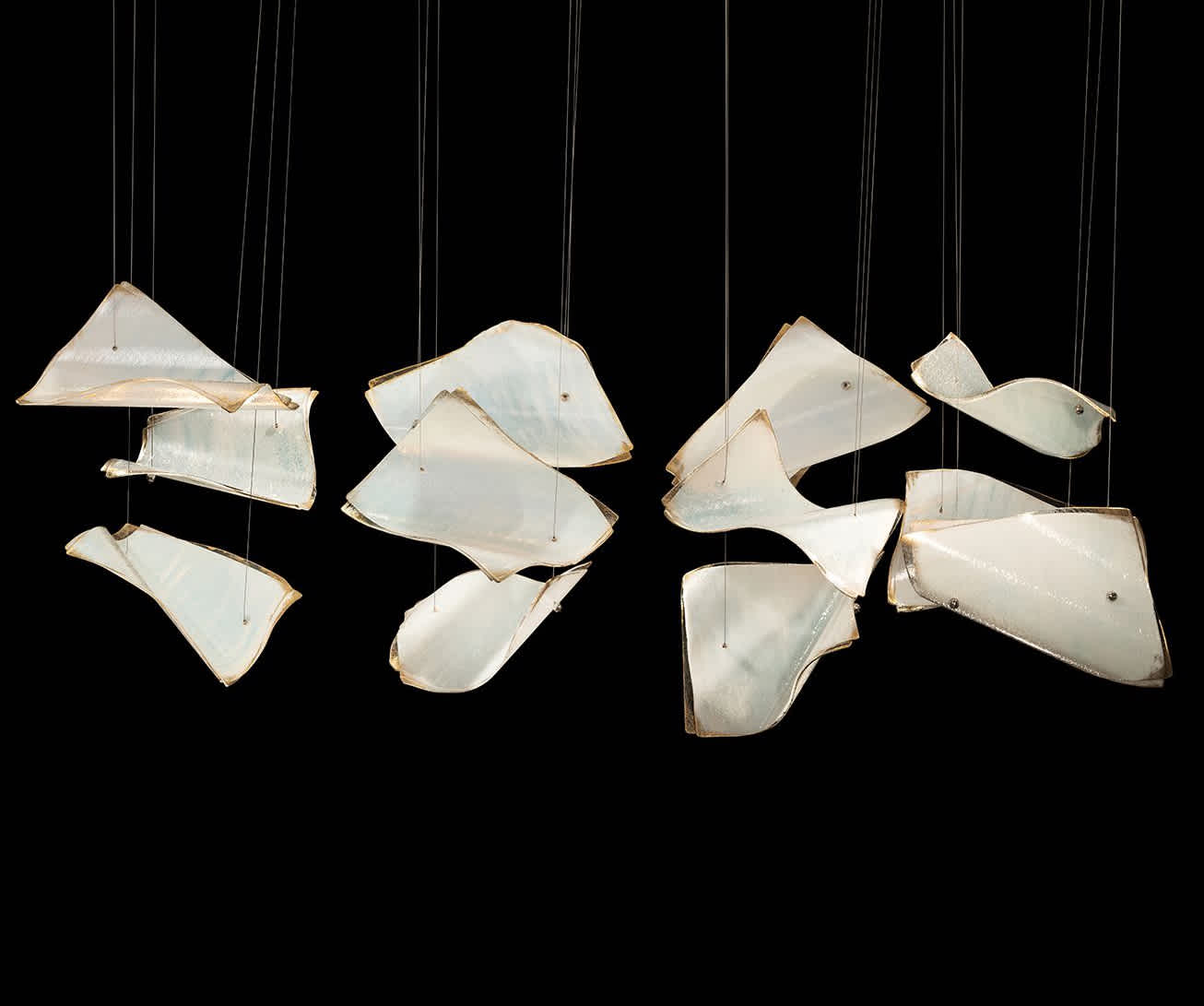 Elevate 6 Light 50" Wide LED Abstract Multi Light Pendant