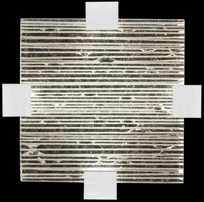 Terra 17" Wide LED Semi-Flush Square Ceiling Fixture