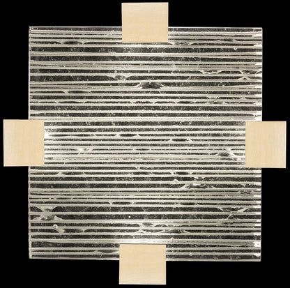 Terra 17" Wide LED Semi-Flush Square Ceiling Fixture