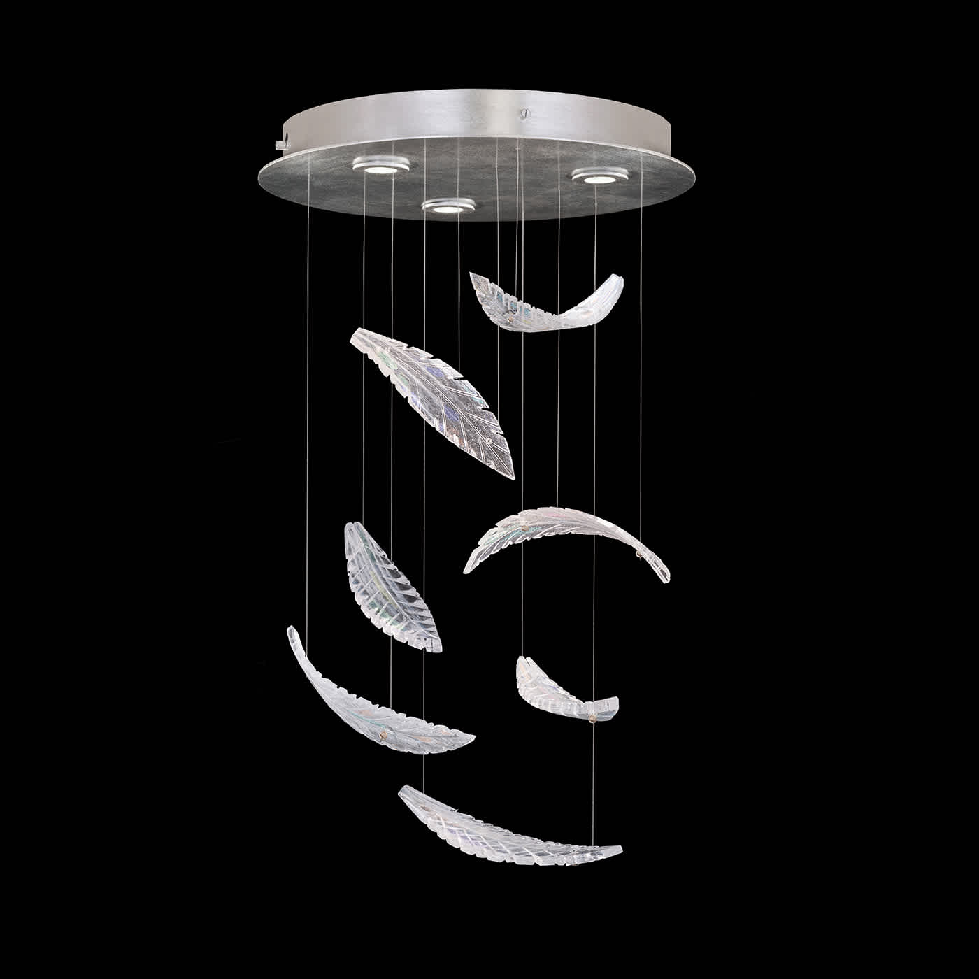 Elevate 3 Light 18" Wide LED Crystal Chandelier