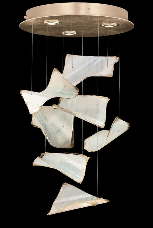 Elevate 3 Light 23" Wide LED Abstract Multi Light Pendant