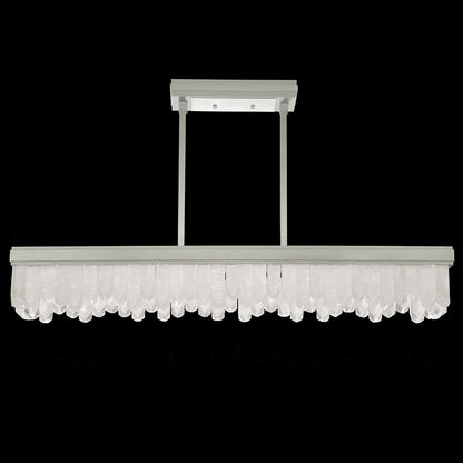 Lior 48" Wide LED Crystal Linear Chandelier
