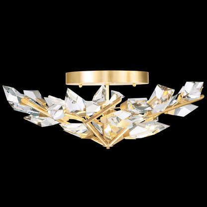 Foret 4 Light 31" Wide Semi-Flush Ceiling Fixture